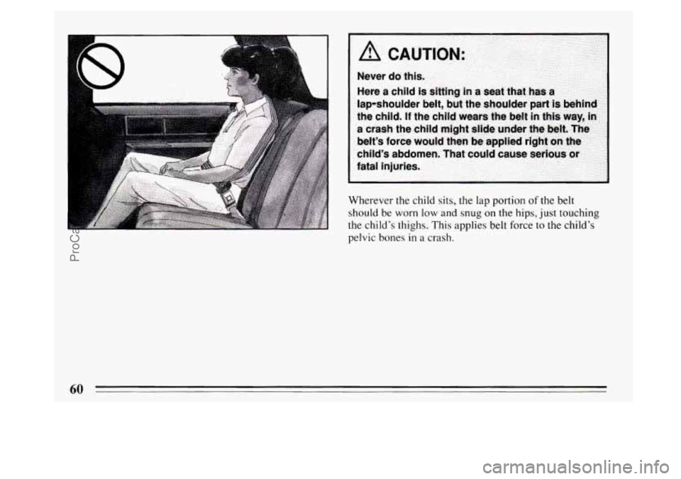 BUICK PARK AVENUE 1994  Owners Manual 60 
ProCarManuals.com 