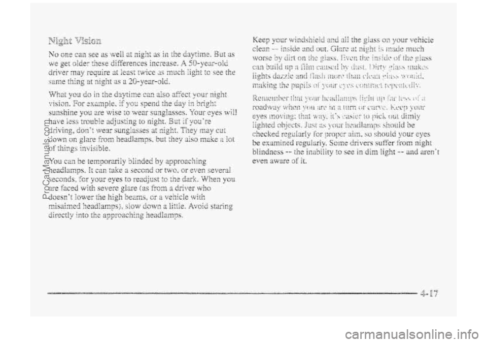 BUICK PARK AVENUE 1998  Owners Manual ProCarManuals.com 