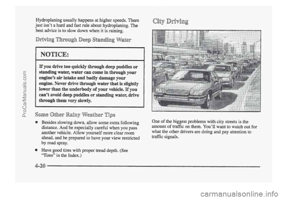 BUICK PARK AVENUE 1998  Owners Manual 4-2 
ProCarManuals.com 