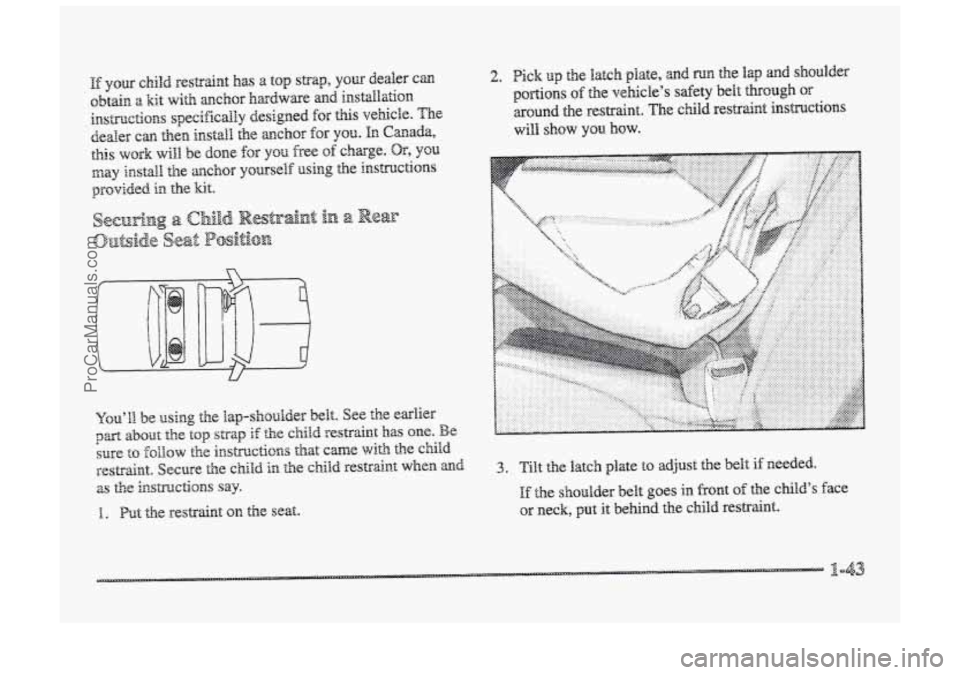 BUICK PARK AVENUE 1998  Owners Manual ProCarManuals.com 