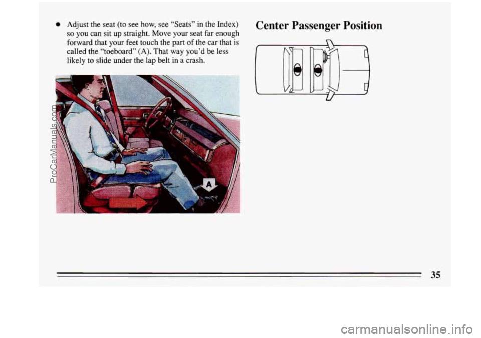 BUICK REGAL 1993  Owners Manual 35 
ProCarManuals.com 