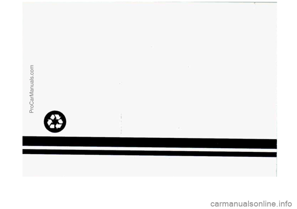 BUICK REGAL 1996  Owners Manual i 
E 
ProCarManuals.com 