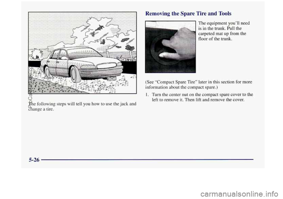 BUICK REGAL 1997  Owners Manual I 
........................................................................\
....... ........................................................................\
........ ................................