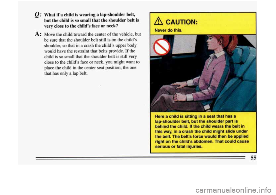 BUICK RIVIERA 1993  Owners Manual 