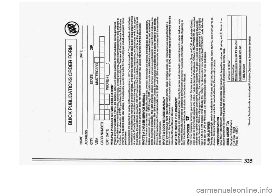 BUICK ROADMASTER 1993  Owners Manual I 
w 
3 
K W 0 
0 a 
a 
E v) 
..  