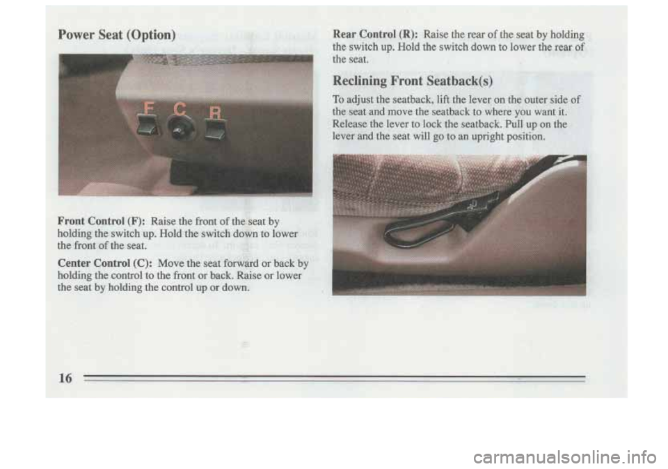 BUICK SKYLARK 1993  Owners Manual t  