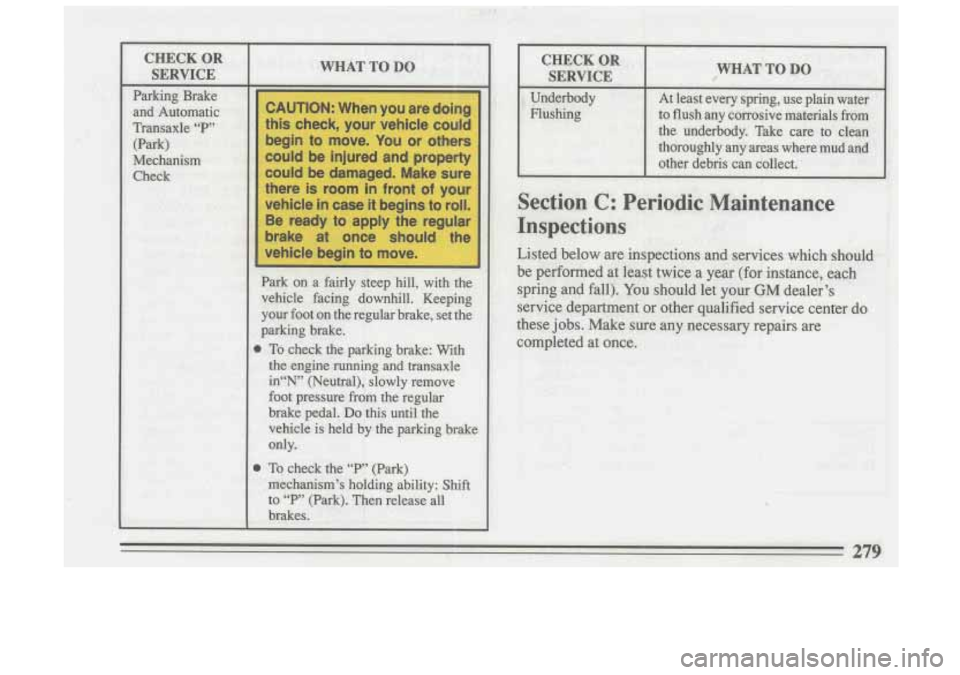 BUICK SKYLARK 1993  Owners Manual I  