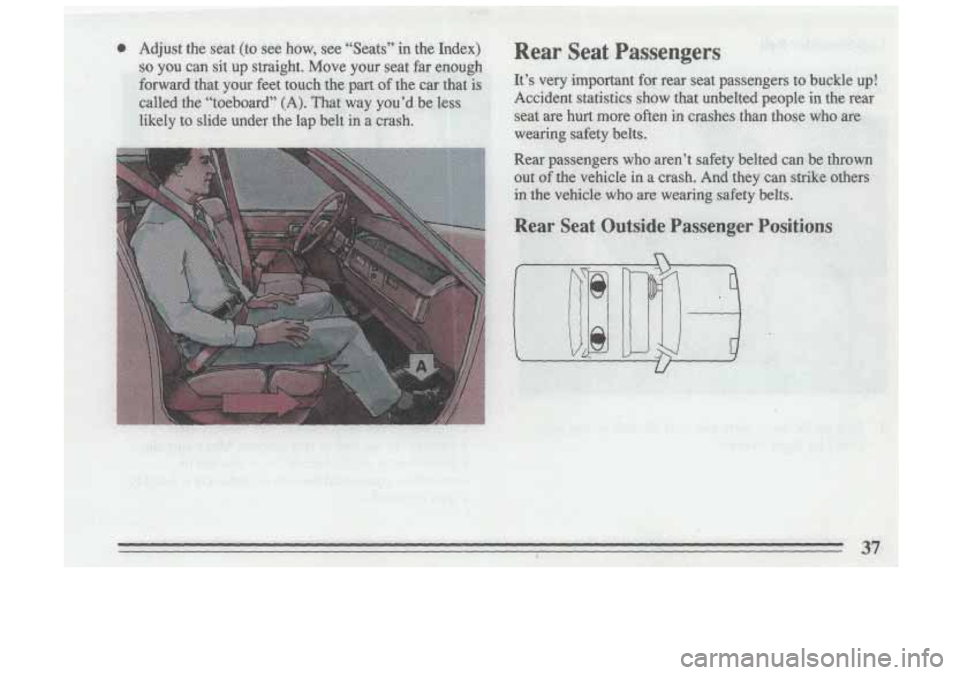 BUICK SKYLARK 1993  Owners Manual 