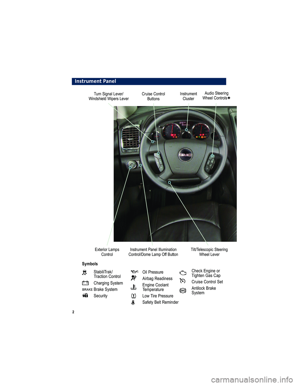 GMC ACADIA 2011  Get To Know Guide 

=@ 4> 0   :9?= : 7
 @??: 9> 
9 >?= @ 8 09?
 7@ >?0 = 
@/4:  & ?0 0=49 2
* 3007   :9?= : 7> F
 9 >?= @ 8 09?  # ,907  77@ 8 49 ,?4: 9
 :9?= : 7  :8 0  ,8 ; " 11    @??: 9

C?0 =4: =  