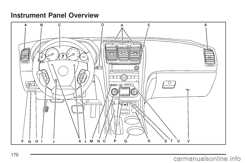 GMC ACADIA 2007  Owners Manual Instrument Panel Overview
170 