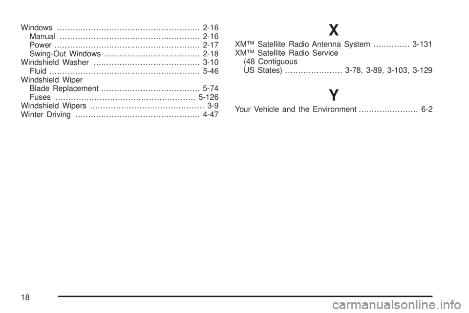 GMC SIERRA 2004  Owners Manual Windows.......................................................2-16
Manual......................................................2-16
Power........................................................2-17
Sw