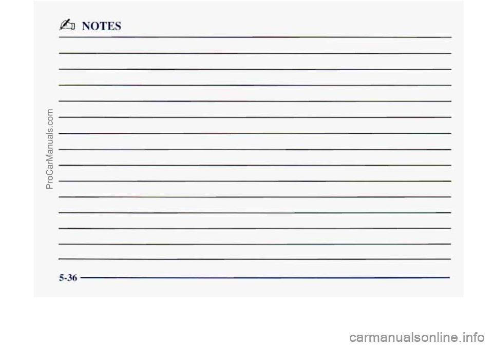 GMC ENVOY 1998  Owners Manual NOTES 
5-36 
ProCarManuals.com 