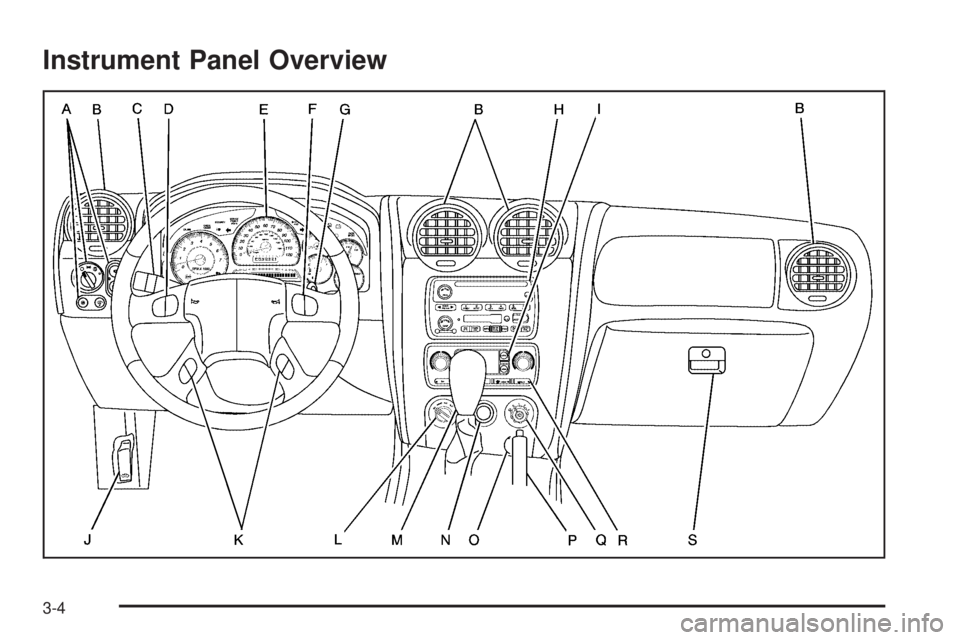 GMC ENVOY DENALI 2008  Owners Manual Instrument Panel Overview
3-4 