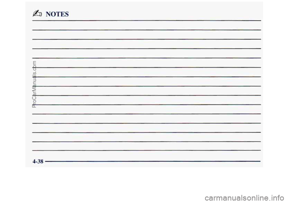 GMC SAVANA 1998  Owners Manual NOTES 
4-38 
ProCarManuals.com 