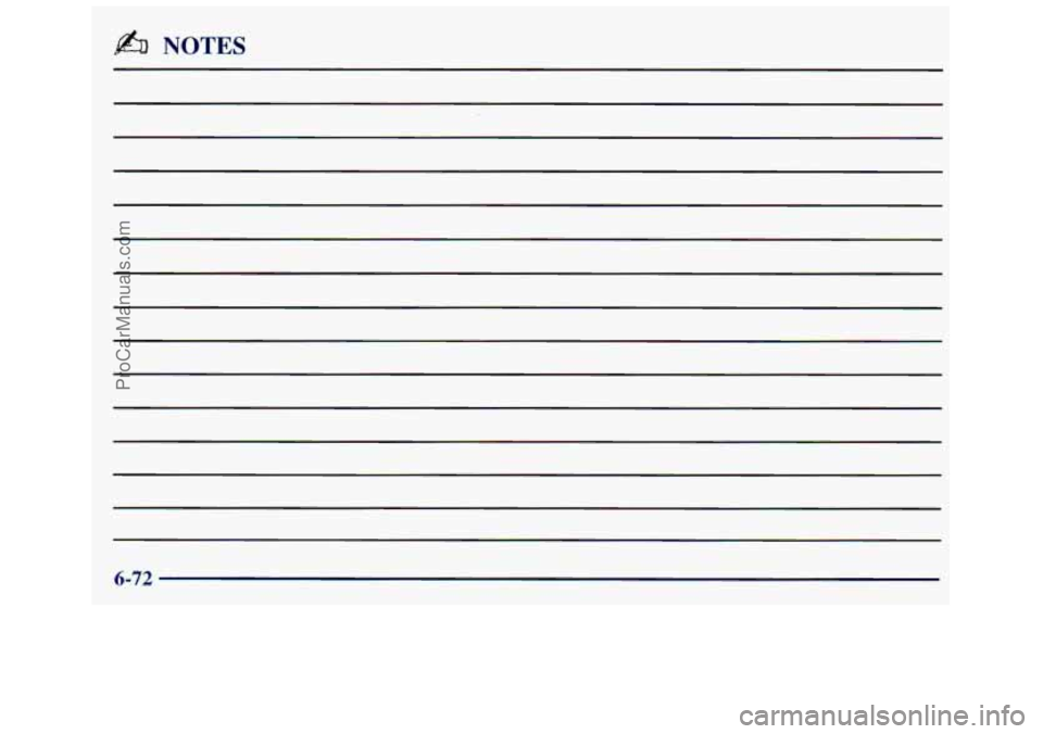 GMC SAVANA 1998  Owners Manual b% NOTES 
6-72 
ProCarManuals.com 