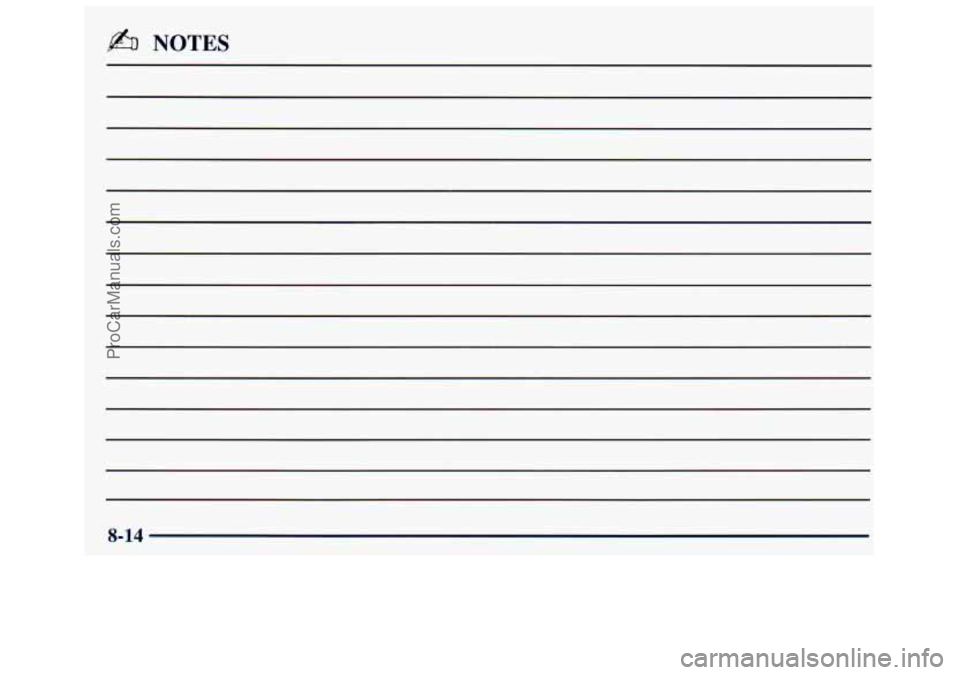 GMC SAVANA 1998  Owners Manual i@b NOTES 
8-14 
ProCarManuals.com 