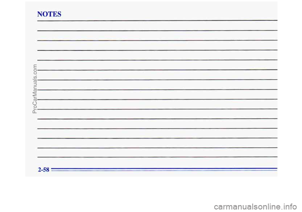 GMC SAVANA 1996  Owners Manual NOTES 
3 LQ 
ProCarManuals.com 
