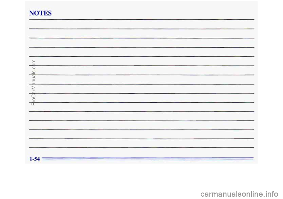 GMC SIERRA 1996  Owners Manual NOTES 
. -54 
ProCarManuals.com 
