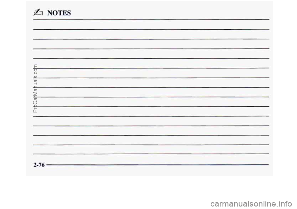 GMC SIERRA 1998  Owners Manual 2-76 
ProCarManuals.com 