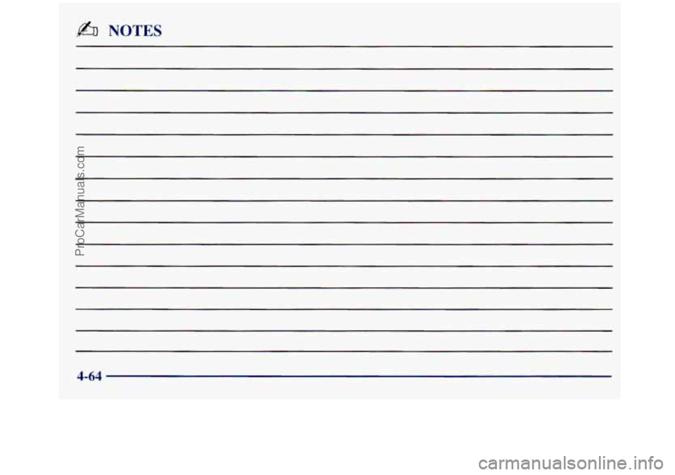 GMC SIERRA 1998  Owners Manual b NOTES 
4-64 
ProCarManuals.com 