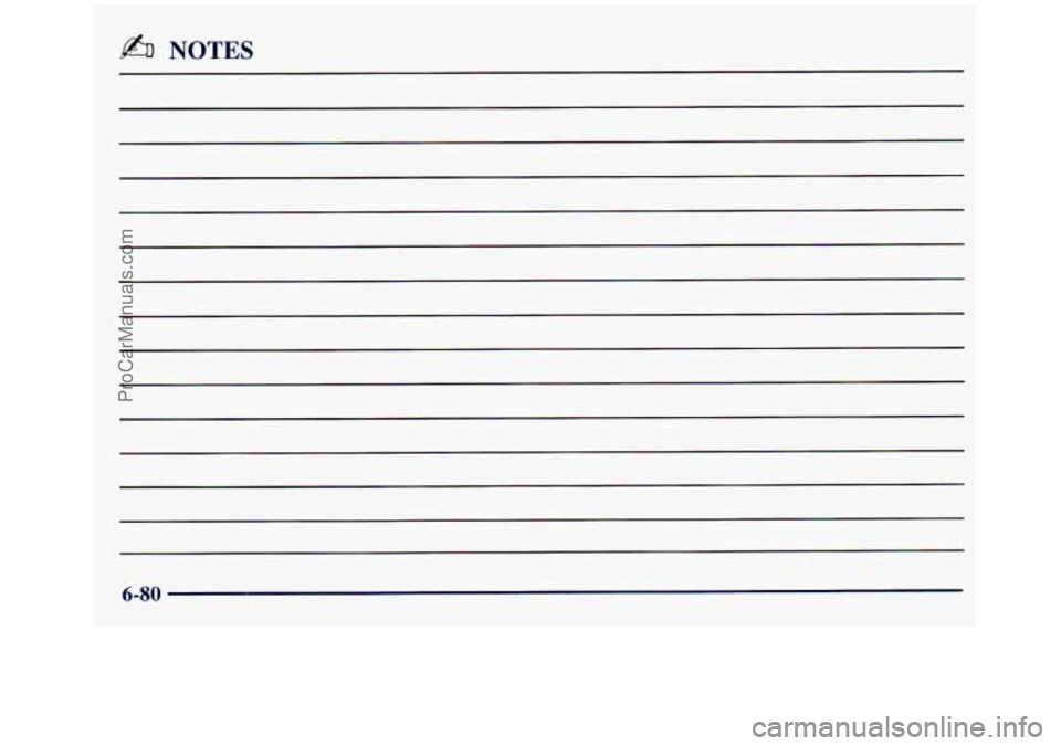 GMC SIERRA 1998  Owners Manual NOTES 
6-SO 
ProCarManuals.com 