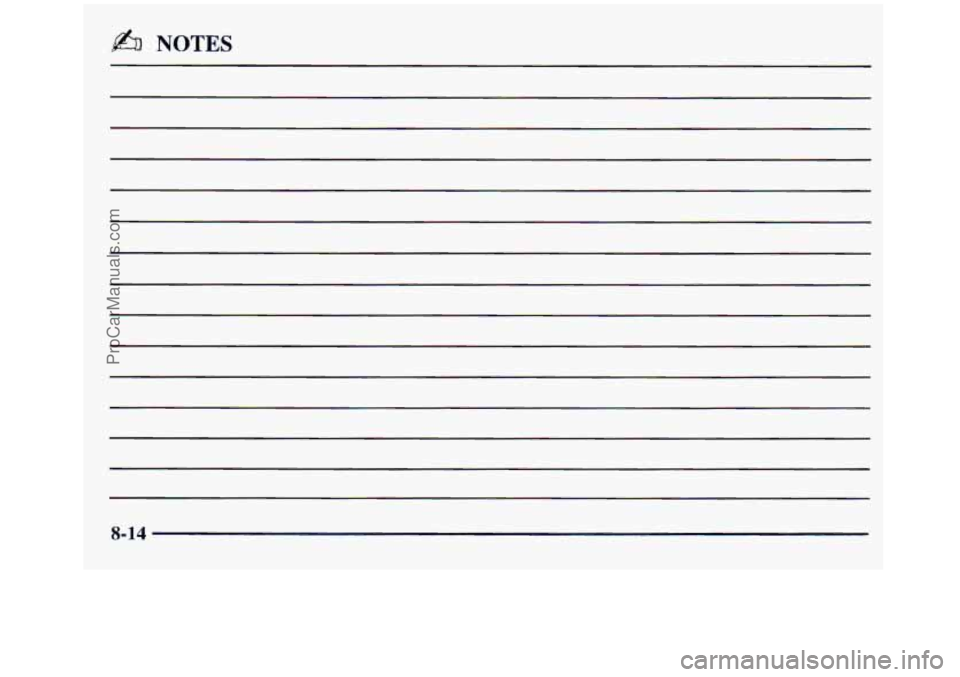 GMC SIERRA 1998  Owners Manual fi NOTES 
8-14 
ProCarManuals.com 