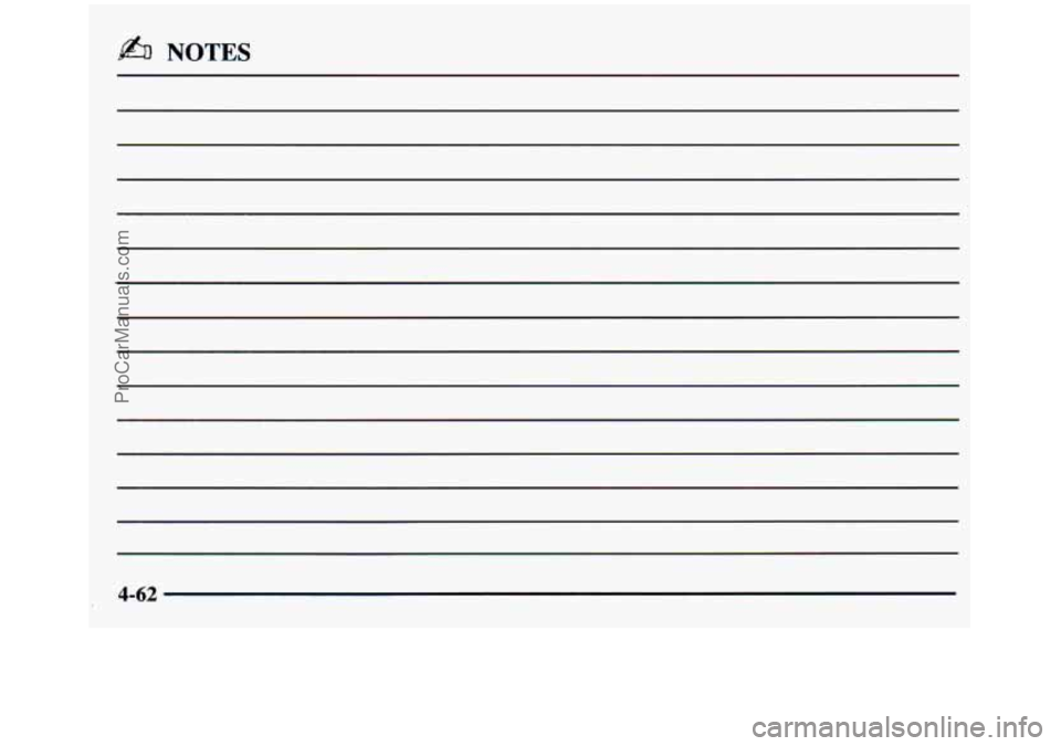 GMC SIERRA 1997  Owners Manual b NOTES 
4-62 
ProCarManuals.com 