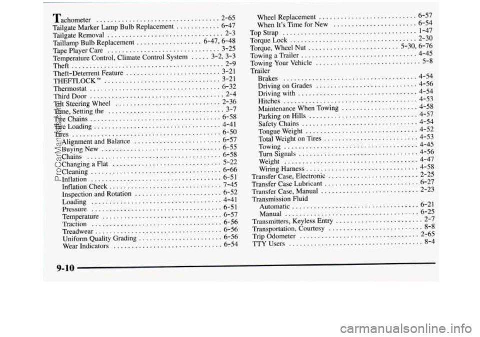 GMC SIERRA 1997  Owners Manual I 
I 
9-10 
ProCarManuals.com 