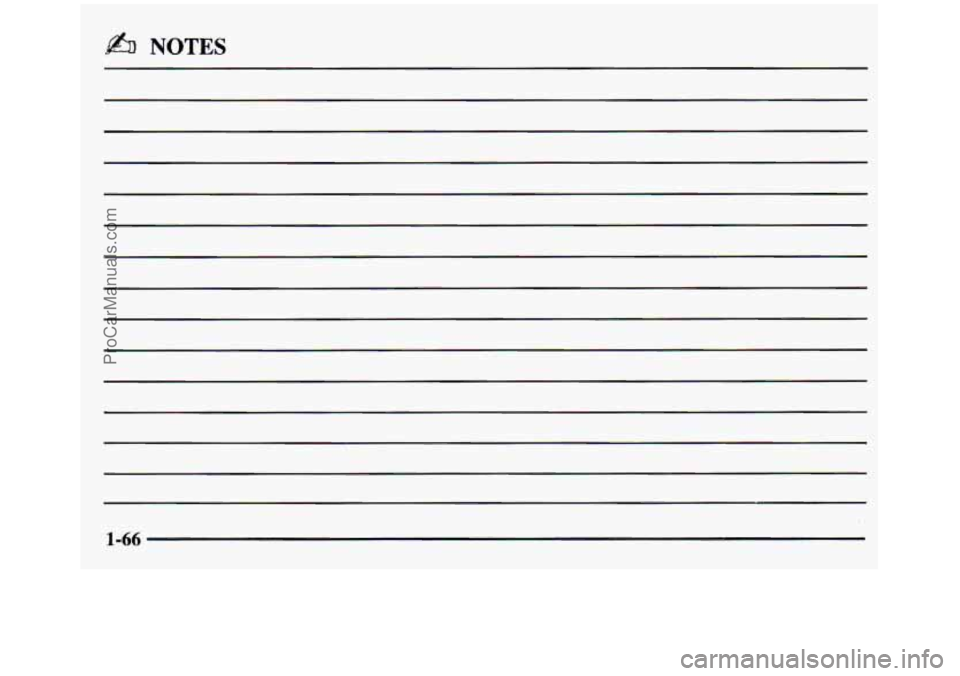 GMC SIERRA 1997  Owners Manual & NOTES 
1-66 
ProCarManuals.com 