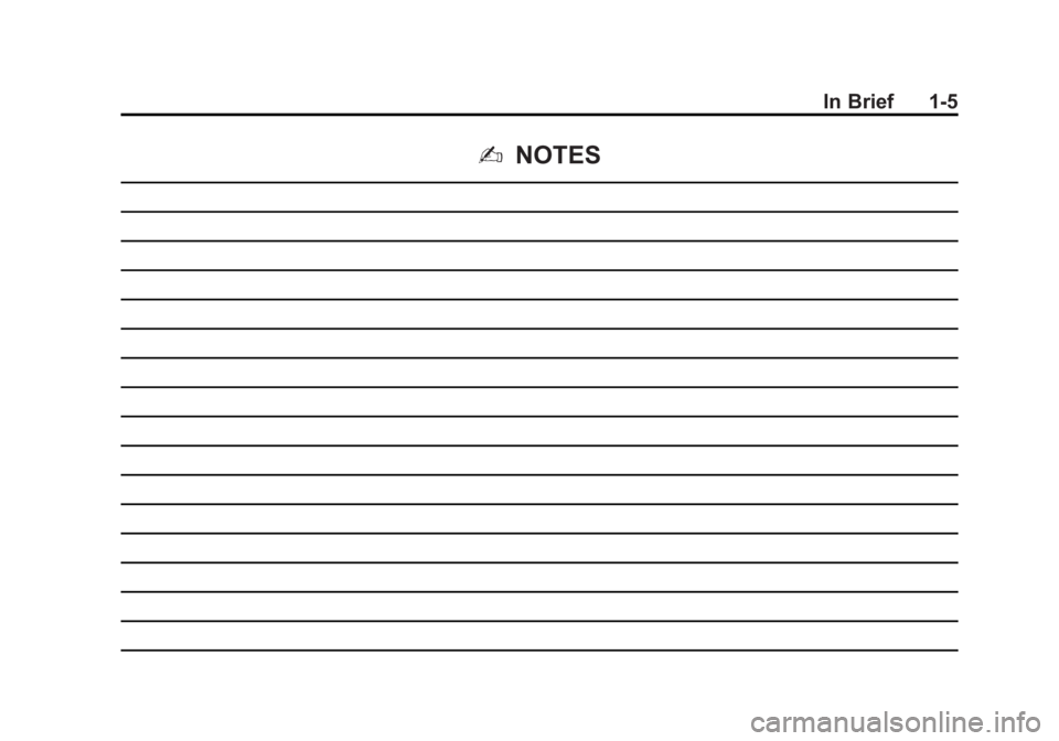 GMC SIERRA 1500 2012  Owners Manual Black plate (5,1)GMC Sierra Owner Manual - 2012 - CRC - 11/15/11
In Brief 1-5
2NOTES 