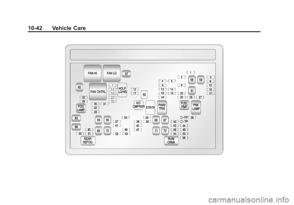 GMC YUKON XL 2011  Owners Manual Black plate (42,1)GMC Yukon/Yukon XL Owner Manual - 2011
10-42 Vehicle Care 