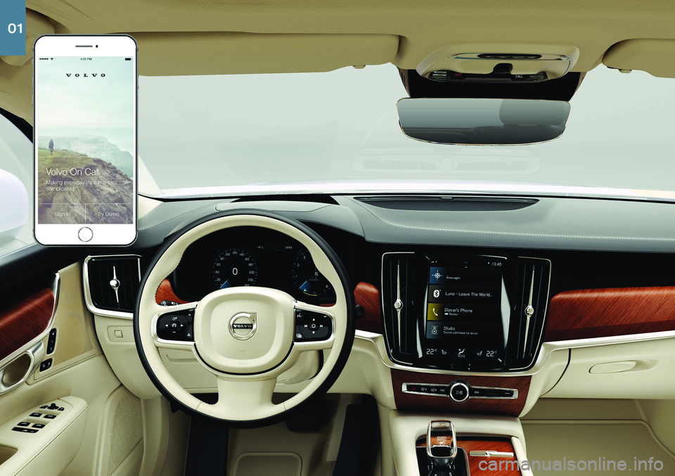 VOLVO V90 2021  Quick Guide 01   