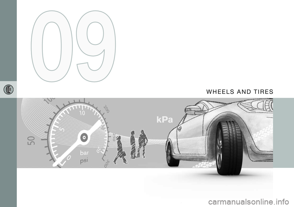 VOLVO S80 2016  Owner´s Manual W H E E L S   A N D   T I R E S  