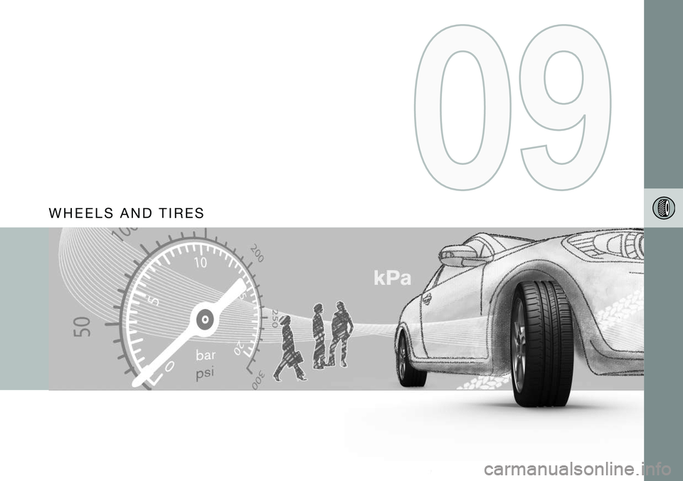 VOLVO XC70 2016  Owner´s Manual W H E E L S   A N D   T I R E S  