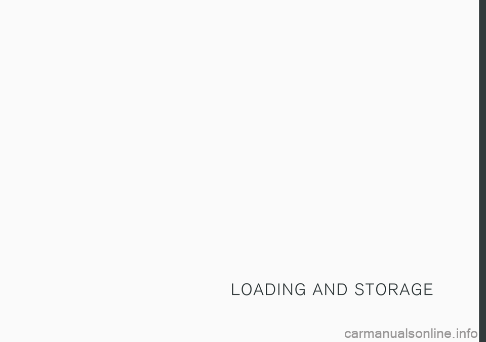 VOLVO XC90 T8 2016  Owner´s Manual L O A D I N G   A N D   S T O R A G E 