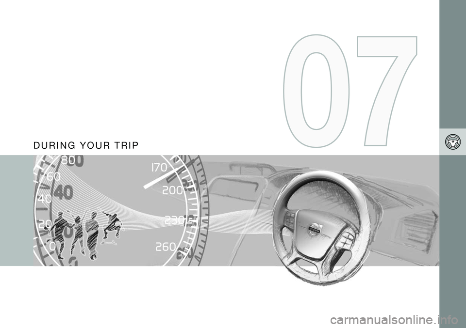 VOLVO V60 2015  Owner´s Manual D U R I N G   Y O U R   T R I P  