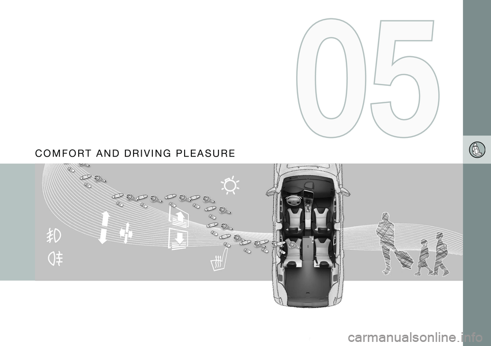 VOLVO S80 2014  Owner´s Manual C O M F O R T   A N D   D R I V I N G   P L E A S U R E  