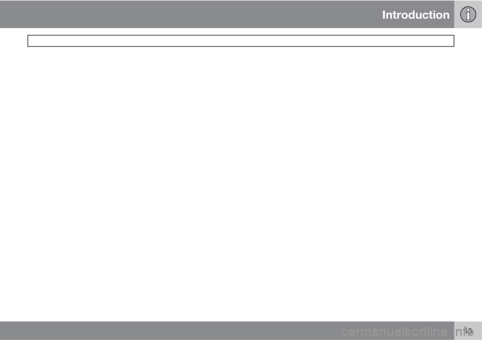 VOLVO C70 2013  Owner´s Manual Introduction
 
15 