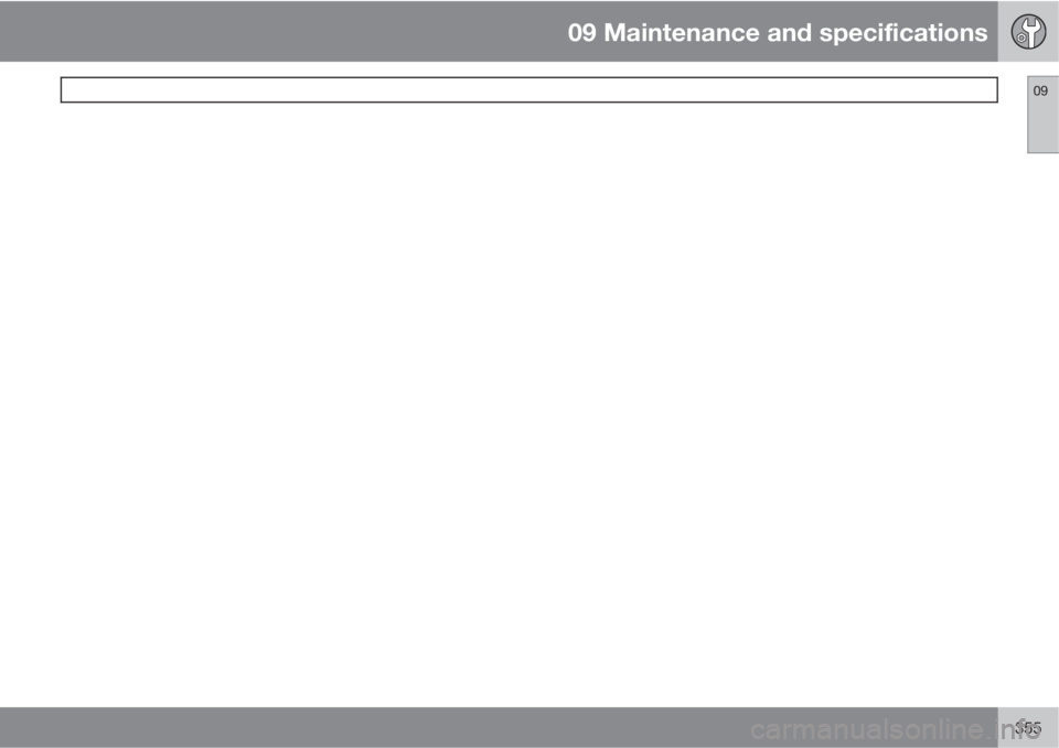 VOLVO XC70 2013  Owner´s Manual 09 Maintenance and specifications
 09
355 
