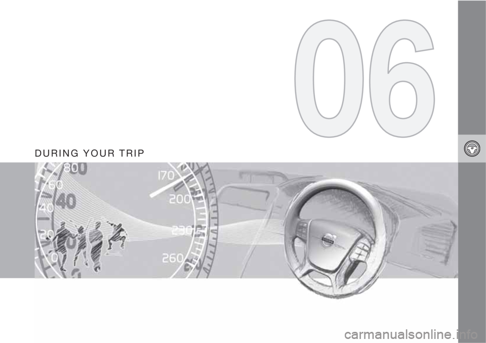 VOLVO S80 2012  Owner´s Manual DURING YOUR TRIP 