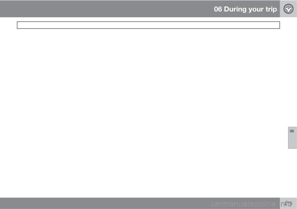 VOLVO S80 2012  Owner´s Manual 06 During your trip
 
06
275 