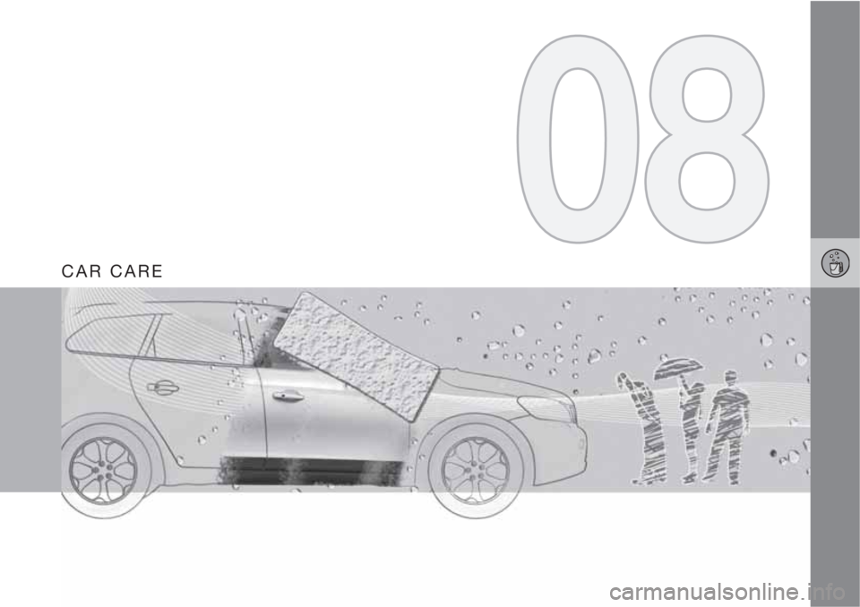 VOLVO C30 2011  Owner´s Manual CAR CARE 