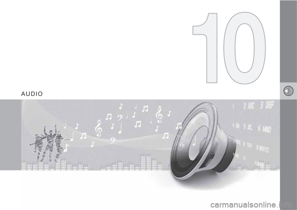 VOLVO C30 2011  Owner´s Manual AUDIO 