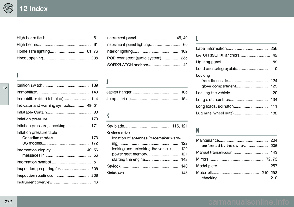 VOLVO C70 CONVERTIBLE 2009  Owner´s Manual 