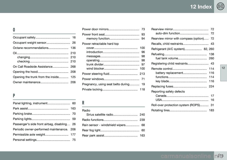 VOLVO C70 CONVERTIBLE 2009  Owner´s Manual 