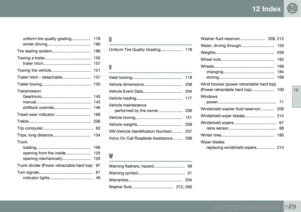 VOLVO C70 CONVERTIBLE 2009  Owner´s Manual 