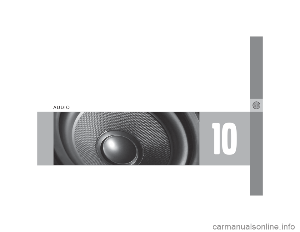 VOLVO XC90 2009  Owner´s Manual 10
AUDIO 