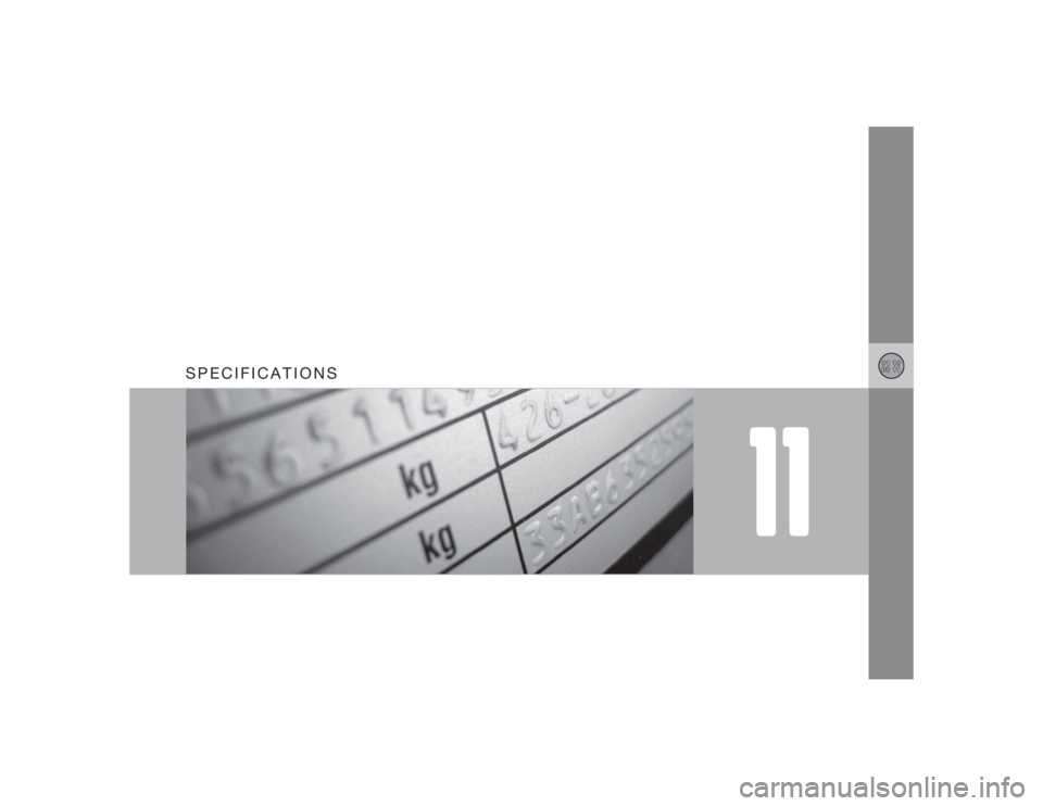 VOLVO XC90 2009  Owner´s Manual 11
SPECIFICATIONS 