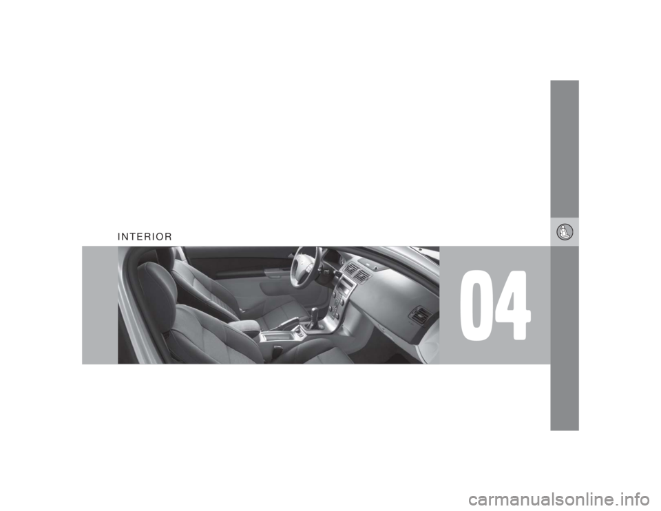 VOLVO XC90 2009  Owner´s Manual 04
INTERIOR 
