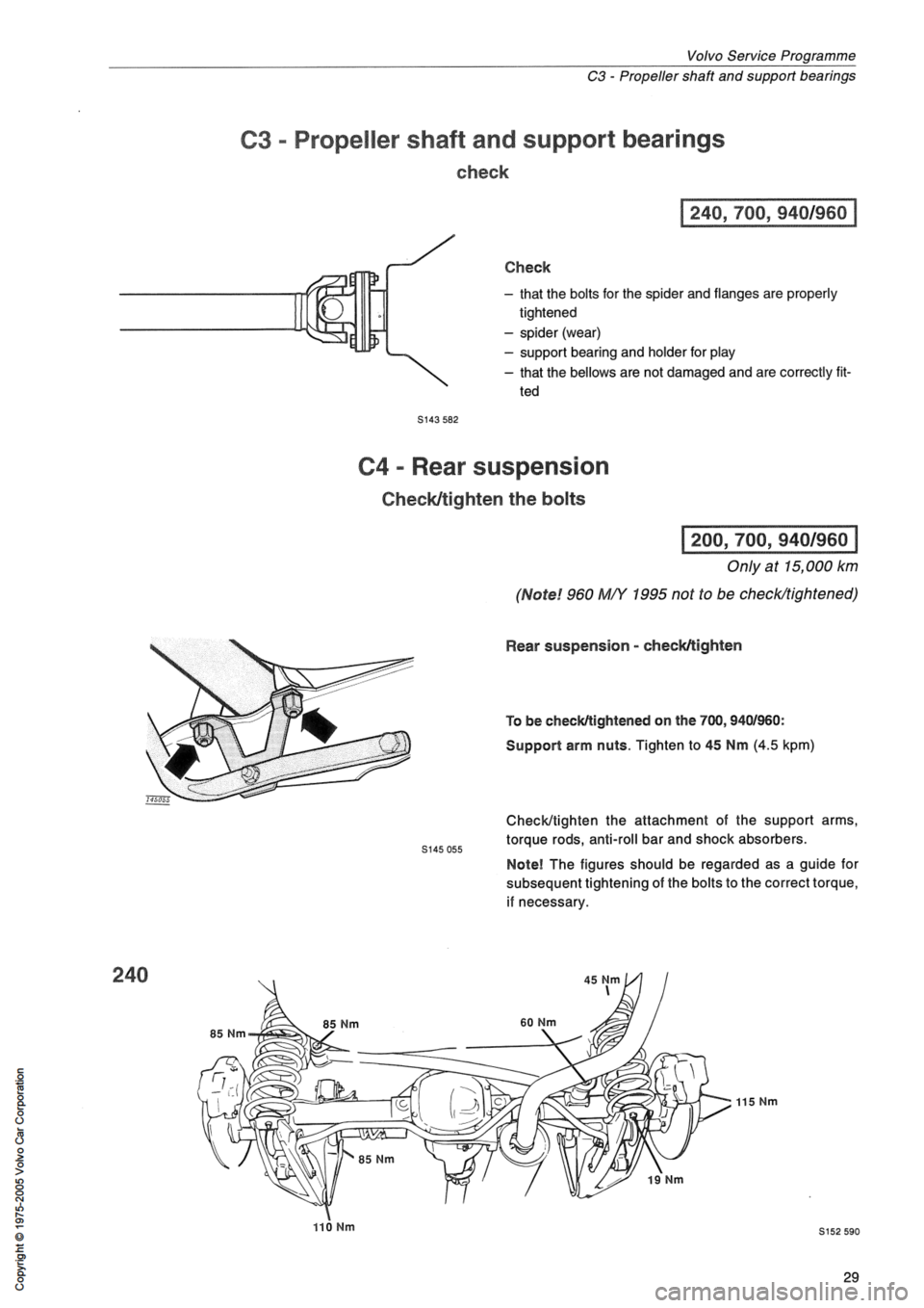 VOLVO 850 1991  Service Repair Manual 